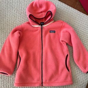 Patagonia Kids Pink Fleece Jacket